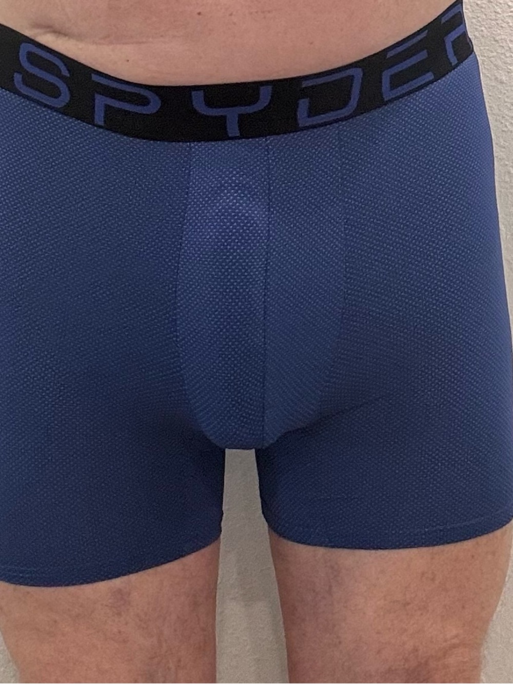 Spyder Men's Navy Blue Performance Boxer Briefs